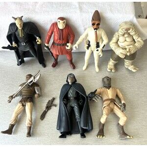 Hasbro Star Wars Power Of The Force Action Figures 1997 & 1998 Lot  7PCS